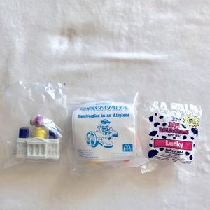 Set of 3 Vintage McDonald’s Happy Meal Toys